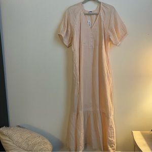 Old Navy Pink Embroidered Maxi - NWT - SzL